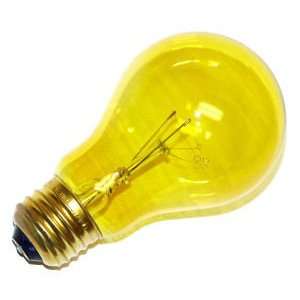     25A19/TY Standard Transparent Colored Light Bulb