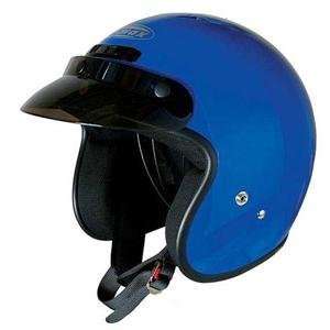  GMax GM2X Open Face Helmet   Large/Blue Automotive