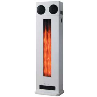 Electric Fireplace White  