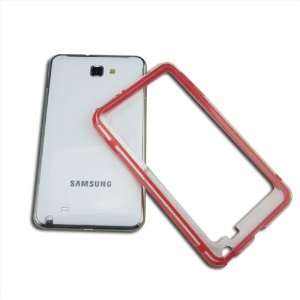 com HK Red TPU PC Bumper Protective Protector Case Frame For Samsung 