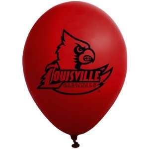  NCAA Louisville Cardinals Red 10 Pack 11 Round Latex 