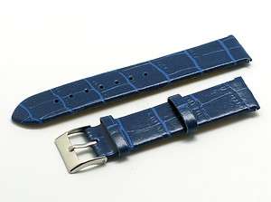   Ladies Thin Leather Watch Strap Quick Pin for Longines Omega  