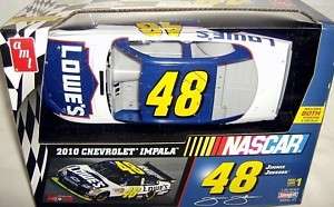 amt 1/25 #48 LOWES JIMMIE JOHNSON COT 2010 CHEVY IMPALA  
