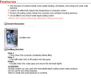 Thermaltake CL W0044 UV High Performance Liquid coolant  