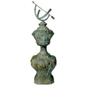   Metropolitan Galleries SRB991960 Sun Dial Urn Bronze