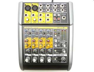 TAPCO BY MACKIE BLEND 6 6CH CHANNEL COMPACT PRO AUDIO MIXER W/ POWER 