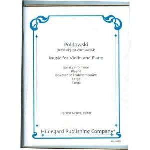   Music for Violin and Piano. Published by Hildegard Publishing Company