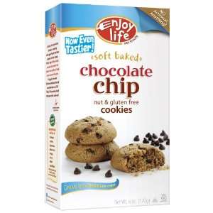 Enjoy Life Cookie,Chocolate Chip, Gluten Free 6 oz. (Pack of 6 