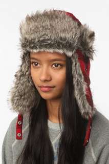 UrbanOutfitters  BDG Wool & Faux Fur Trapper Hat