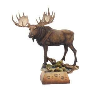  Mill Creek Studios   Moose Tracks   7774   Moose Sculpture 