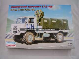 Eastern Express 1/35 35131 GAZ 66 Russian UN Army Truck  