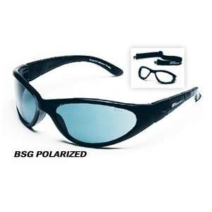  Body Specs BSG BLACK POLARIZED.16 Black Frame Sunglasses 