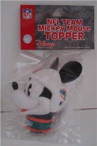 NFL Team Mickey Mouse Antenna Topper Miami Dolphins New  