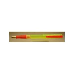  Waterman Transparent Neon Yellow Fountain Pen: Office 