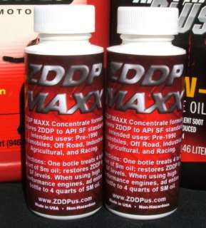 ZDDP MAXX ENGINE OIL ZDDP ADDITIVE ZINC & PHOSPHORUS  