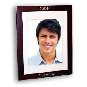    Sigma Phi Epsilon Rosewood Picture Frame Arts, Crafts & Sewing