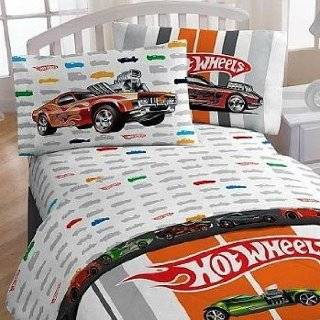 Hot Wheels Full Bed Sheet Set