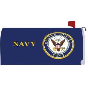  Mailbox Art US Navy By Custom Decor 18x21 Patio, Lawn 