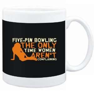  Mug Black  Five Pin Bowling  THE ONLY TIME WOMEN ARENÂ 