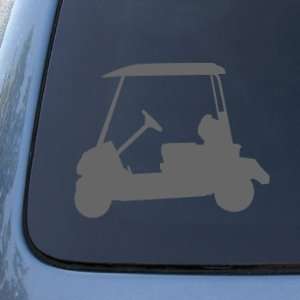 GOLF CART   Golfing   Vinyl Car Decal Sticker #1710  Vinyl Color 