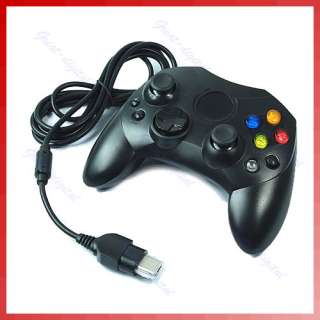   Dual Shock Wired Game Pad Controller For Microsoft xBox Black  