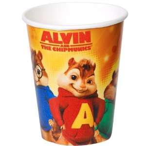   By Hallmark Alvin and the Chipmunks 9 oz. Paper Cups: Everything Else