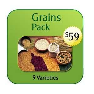  Grains Pack   Non Hybrid Seeds Patio, Lawn & Garden