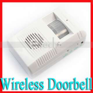 Chime Welcome Door Bell Motion Sensor Wireless Alarm  