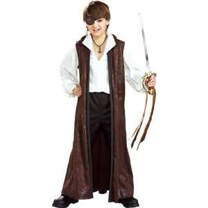  Child Long Brown Pirate Vest Toys & Games