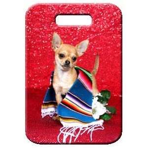  Set of 2 Chihuahua   Smooth Luggage Tags 