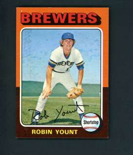 1975 Topps #223 ROOKIE Robin Yount Brewers EX/MT+  