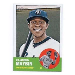 2012 Topps Heritage #353 Cameron Maybin San Diego Padres  