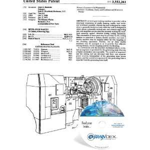  NEW Patent CD for BEVEL GEAR MAKING 