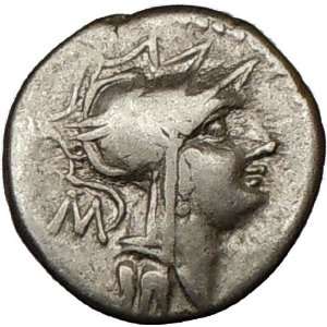 Roman Republic D. Silanus Victory Horse 91BC Rare Ancient Silver Coin 