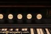 1890 Antique Eastlake Walnut Pump or Reed Organ  