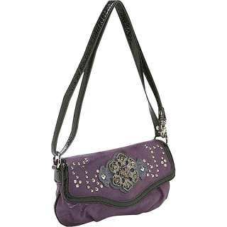 Kathy Van Zeeland Charm & Mystique Purple Bag Purse NWT  