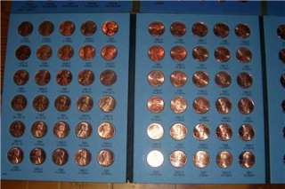   nr complete lincoln set wheat pennys plus extra indian cents  