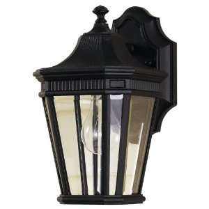 Cotswold Lane Collection 1 Light 11 Black Outdoor Wall 