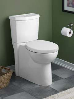   Dual Flush Right Height Elongated Toilet, White