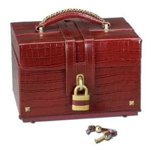 Ragar Bordeaux Classic Travel Jewelry Box BC303 