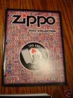 2002 ZIPPO LIGHTER CATALOG 70TH ANNIVERSARY MINT  