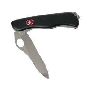 Victorinox Swiss Army One Hand Sentinel with Clip, Serrated Edge, 4 3 