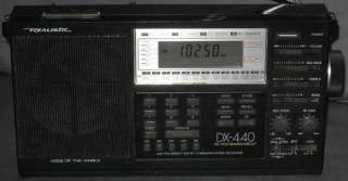 Radio Shack DX 440 Direct Entry Shortwave Radio Receiver aka Sangean 