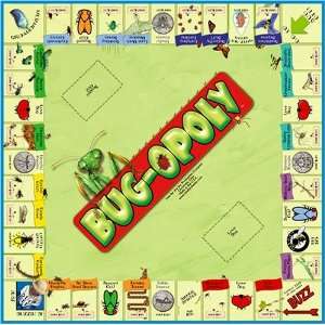 Bug Opoly Insect Bug Entomolgy Monopoly Board Game Educational Toy 