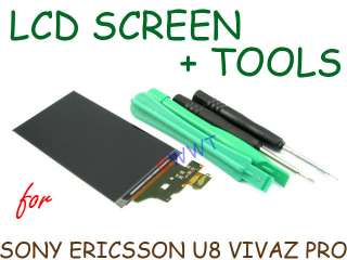   LCD Display Screen +Tools for Sony Ericsson U8 U8i Vivaz Pro ZVLS512