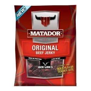 Jack Links MATADOR Original Beef Jerky 1.4 Oz (Pack of 4):  