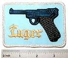 LUGER 9MM semi automatic pistol FIREARMS gun PATCH