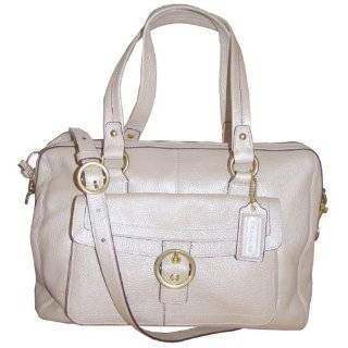  Coach Penelope Leather Buckle Zip Satchel Convertible Bag 