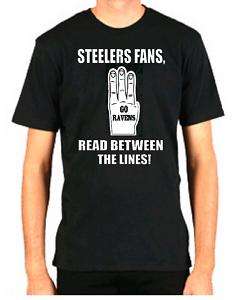 RAVENS FAN HATE STEELERS FUNNY FOOTBALL BALTIMORE SHIRT  