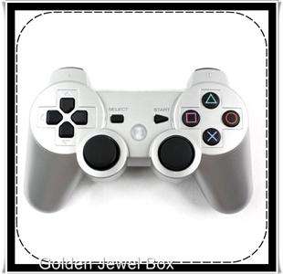 NEW DUALSHOCK3 SONY PS3 Wireless SixAxis Bluetooth Controller SILVER 